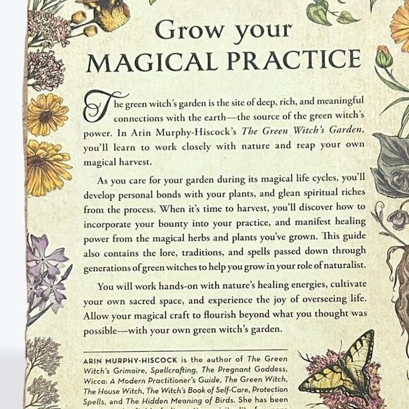 Used The Green Witch Garden Hardcover the complete guide to creating/cultivating - Picture 2 of 2